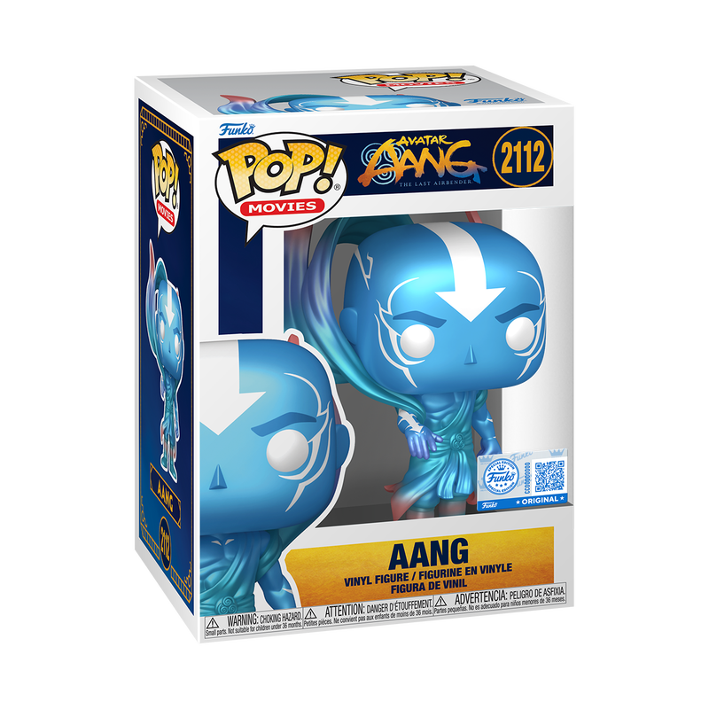Funko Pop! Avatar: The Last Airbender Aang (Avatar State) #2112 Exclusive