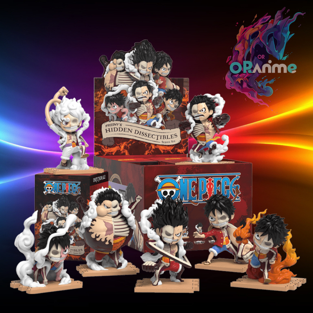 Mighty Jaxx - Freeny's Hidden Dissectibles: One Piece - Luffy’s Gears Edition - 1 Blind Box Figure