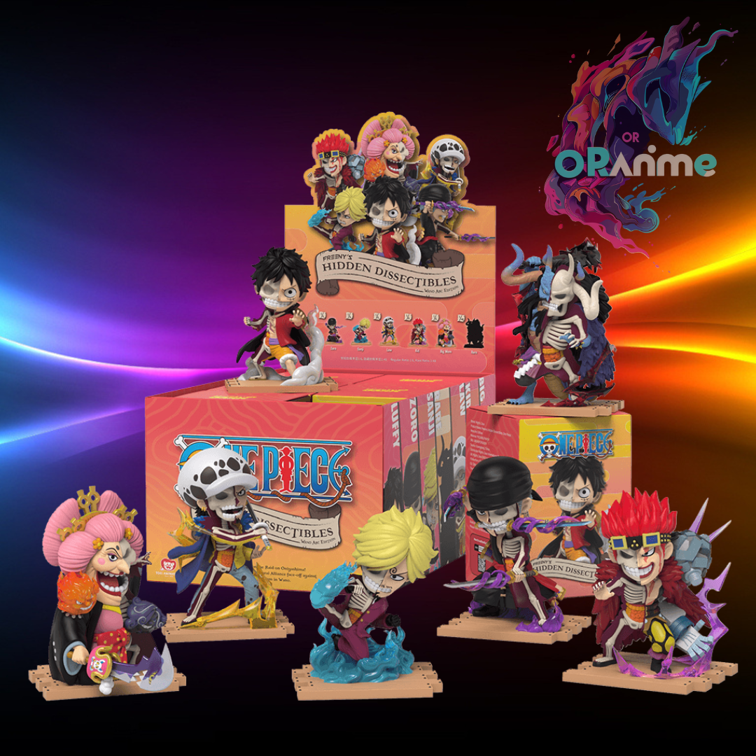 Mighty Jaxx - Freeny's Hidden Dissectibles: One Piece - Wano Arc Edition - 1 Blind Box Figure