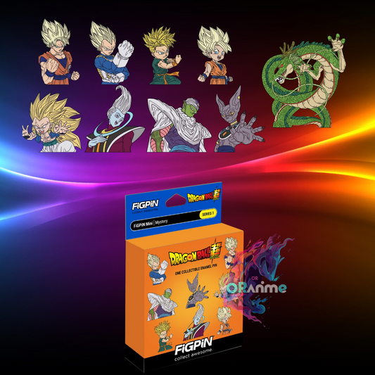 FiGPiN - Mystery Mini Pin Series 1 - Dragon Ball Super - 1 Blind Box Enamel Pin