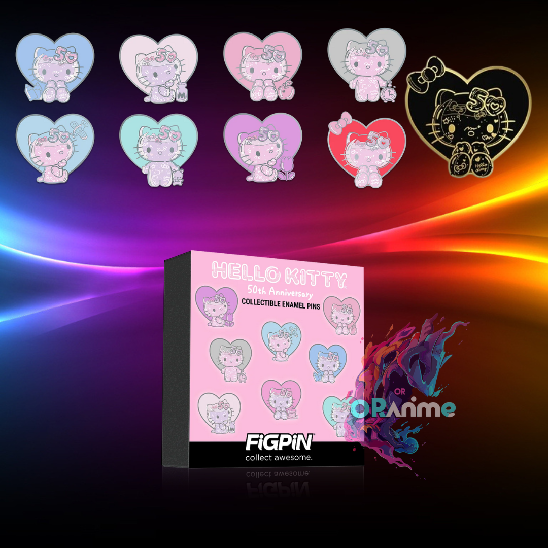 FiGPiN - Mystery Mini Pin Series 5 - Hello Kitty 50th Anniversary - 1 Blind Box Enamel Pin