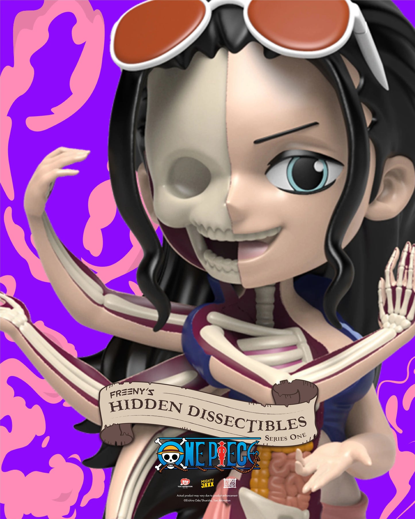 Mighty Jaxx - Freeny's Hidden Dissectibles: One Piece S1 - 1 Blind Box Figure