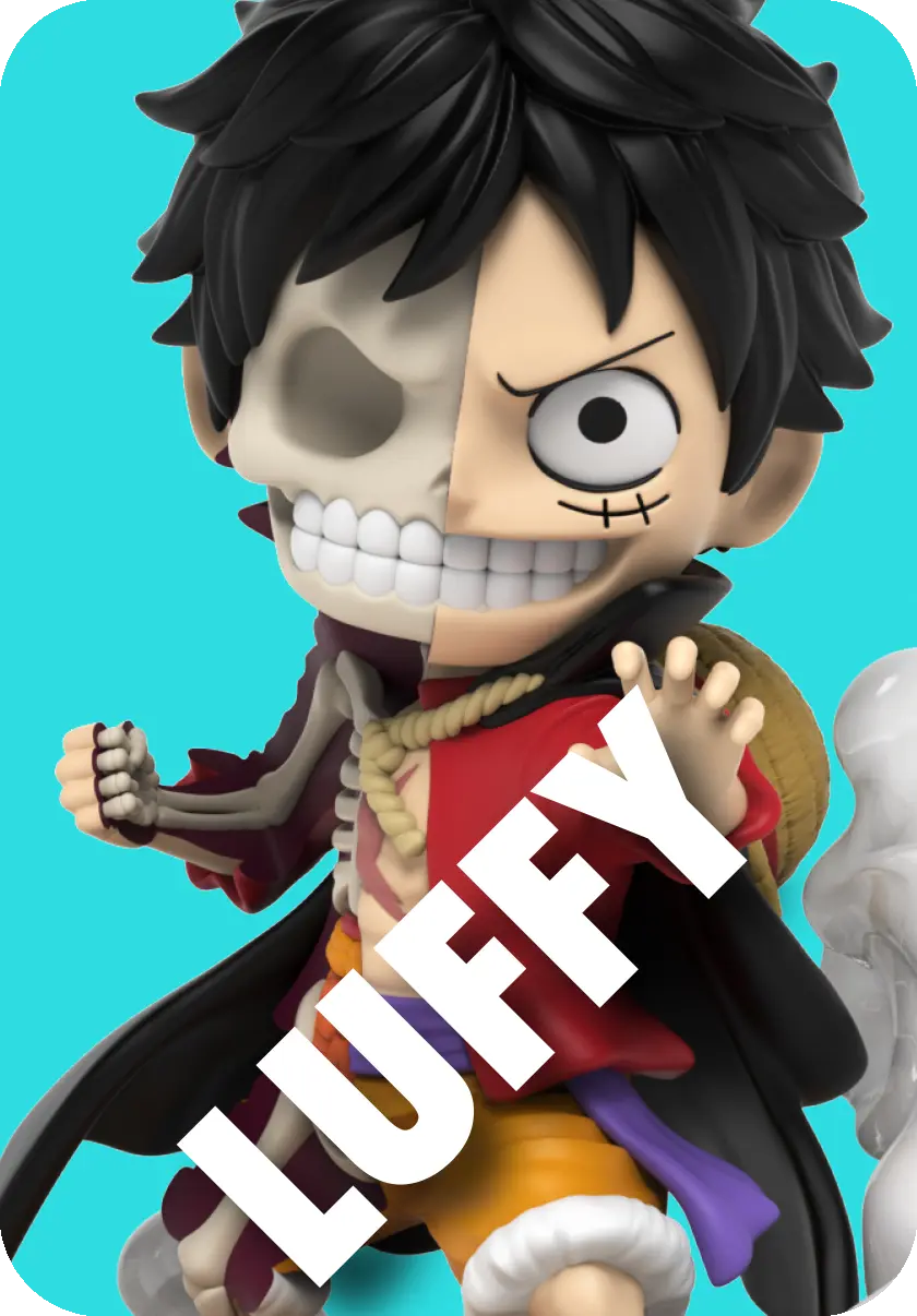 Mighty Jaxx - Freeny's Hidden Dissectibles: One Piece - Wano Arc Edition - 1 Blind Box Figure