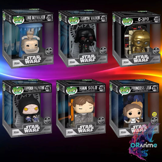 Funko Pop Digital Star Wars Series 1 Set of 6 (4 Legendary + 1 Grail + 1 Royalty)